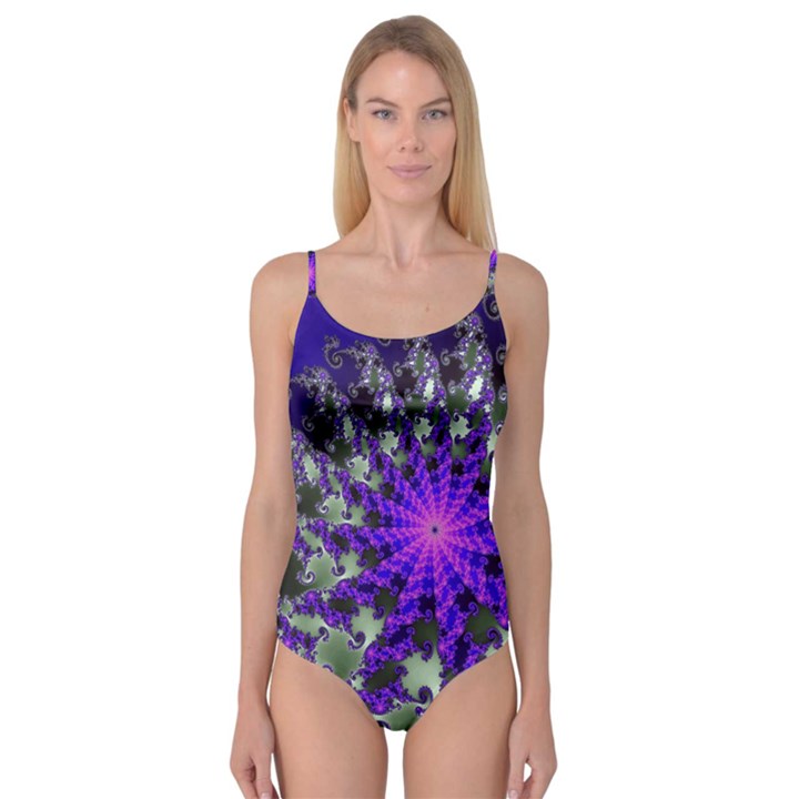 Fractal Rendering Digital Art Camisole Leotard 