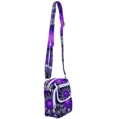 Fractal Rendering Digital Art Shoulder Strap Belt Bag