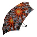 Fractal Rendering Spiral Twist Art Mini Folding Umbrellas View2