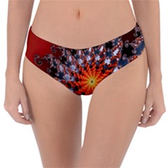 Fractal Rendering Spiral Twist Art Reversible Classic Bikini Bottoms by Pakrebo