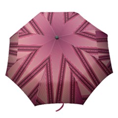 Background Pink Pattern Folding Umbrellas by Pakrebo