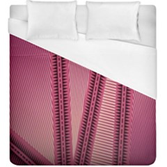 Background Pink Pattern Duvet Cover (king Size) by Pakrebo