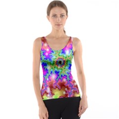 Fractals Abstraction Space Tank Top by Pakrebo