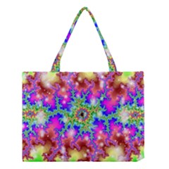 Fractals Abstraction Space Medium Tote Bag by Pakrebo