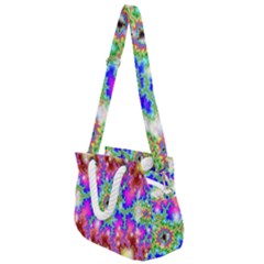 Fractals Abstraction Space Rope Handles Shoulder Strap Bag