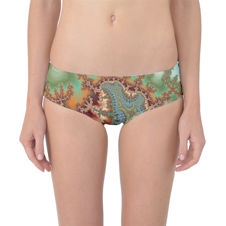 Fractal Rendering Pattern Abstract Classic Bikini Bottoms