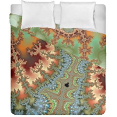 Fractal Rendering Pattern Abstract Duvet Cover Double Side (california King Size)