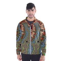 Fractal Rendering Pattern Abstract Men s Windbreaker by Pakrebo