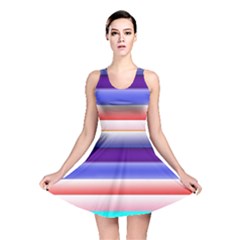 Cotton Candy Stripes Reversible Skater Dress