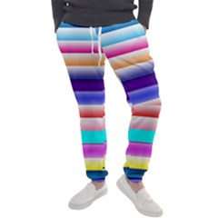 Cotton Candy Stripes Men s Jogger Sweatpants