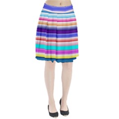 Cotton Candy Stripes Pleated Skirt