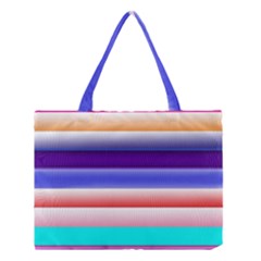 Cotton Candy Stripes Medium Tote Bag