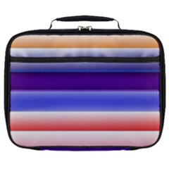 Cotton Candy Stripes Full Print Lunch Bag