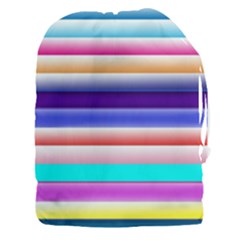 Cotton Candy Stripes Drawstring Pouch (xxxl)