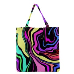 The 80s R Back Grocery Tote Bag by designsbyamerianna