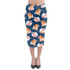 Betta Fish Midi Pencil Skirt by VeataAtticus