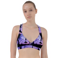 Cute Fairy Dancing In The Night Sweetheart Sports Bra by FantasyWorld7