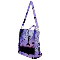 Cute Fairy Dancing In The Night Crossbody Backpack by FantasyWorld7