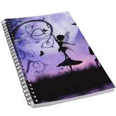 Cute Fairy Dancing In The Night 5 5  X 8 5  Notebook by FantasyWorld7