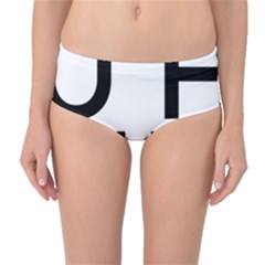 Uh Duh Mid-waist Bikini Bottoms by FattysMerch