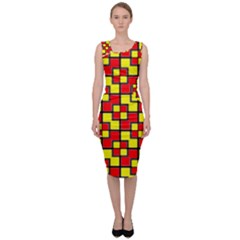 Rby-2-2 Sleeveless Pencil Dress by ArtworkByPatrick