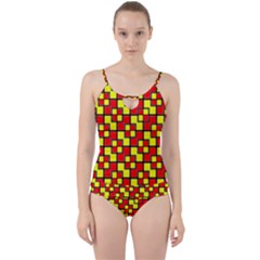 Rby-2-2 Cut Out Top Tankini Set by ArtworkByPatrick