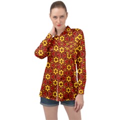 Rby-2-3 Long Sleeve Satin Shirt