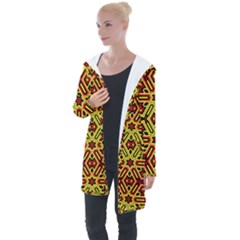 Rby-2-4 Longline Hooded Cardigan by ArtworkByPatrick