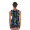 Pattern Thistle Structure Texture Sport Tank Top  View2