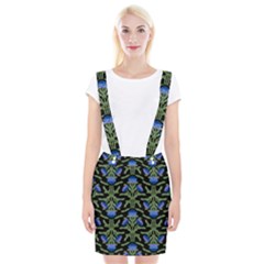 Pattern Thistle Structure Texture Braces Suspender Skirt