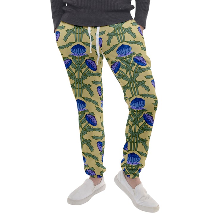 Pattern Thistle Structure Texture Men s Jogger Sweatpants