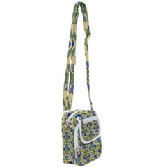 Pattern Thistle Structure Texture Shoulder Strap Belt Bag