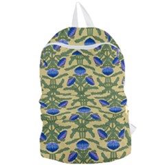 Pattern Thistle Structure Texture Foldable Lightweight Backpack by Pakrebo