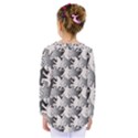 Seamless Tessellation Background Kids  Long Sleeve Tee View2