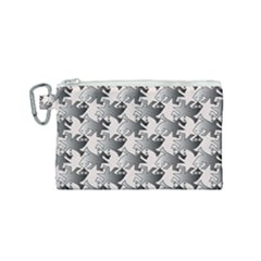 Seamless Tessellation Background Canvas Cosmetic Bag (small) by Pakrebo