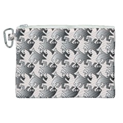 Seamless Tessellation Background Canvas Cosmetic Bag (xl) by Pakrebo