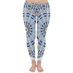 Arabesque Mandala Decorative Classic Winter Leggings by Pakrebo