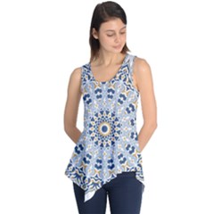 Arabesque Mandala Decorative Sleeveless Tunic