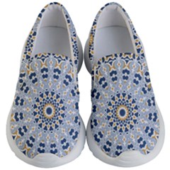 Arabesque Mandala Decorative Kids  Lightweight Slip Ons by Pakrebo