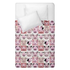 Graphic Seamless Pattern Pig Duvet Cover Double Side (single Size) by Pakrebo