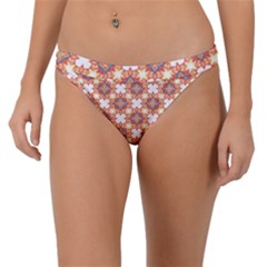 Pattern Flowers Flower Pattern Band Bikini Bottom by Pakrebo