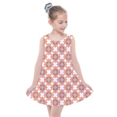 Pattern Flowers Flower Pattern Kids  Summer Dress by Pakrebo