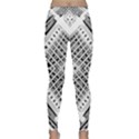 Pattern Tile Repeating Geometric Classic Yoga Leggings View1