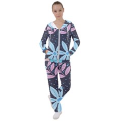 Pattern Nature Color Banner Modern Women s Tracksuit by Pakrebo