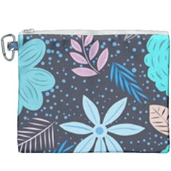 Pattern Nature Color Banner Modern Canvas Cosmetic Bag (xxxl) by Pakrebo