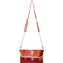 Fire Abstract Cartoon Red Hot Mini Crossbody Handbag