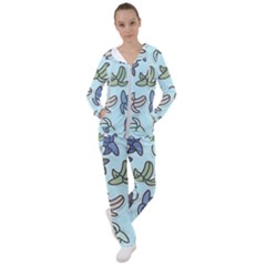 Bananas Repetition Repeat Pattern Women s Tracksuit by Pakrebo