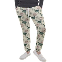 Floral Pattern Scrapbook Seamless Men s Jogger Sweatpants