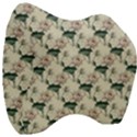 Floral Pattern Scrapbook Seamless Velour Head Support Cushion View3