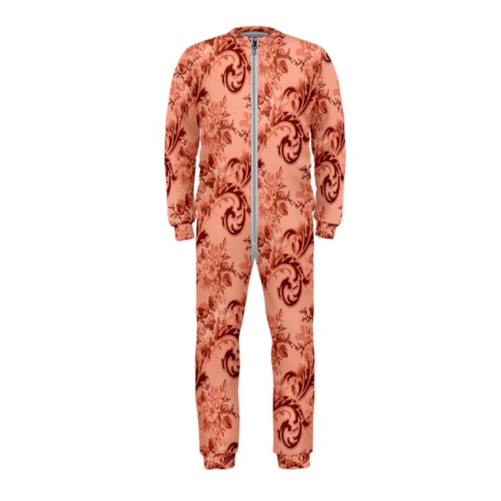 Vintage Seamless Decorative OnePiece Jumpsuit (Kids)